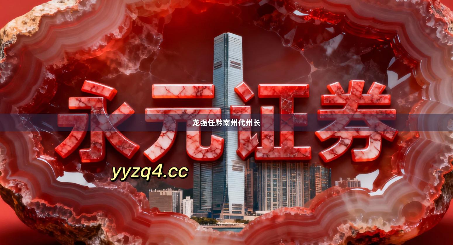 龙强任黔南州代州长